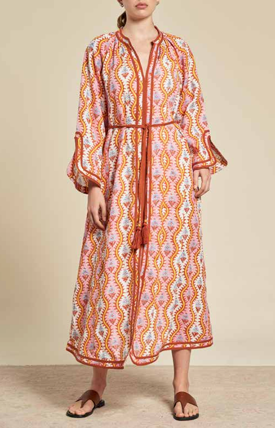Hannah Ludo Dress in Dusk
