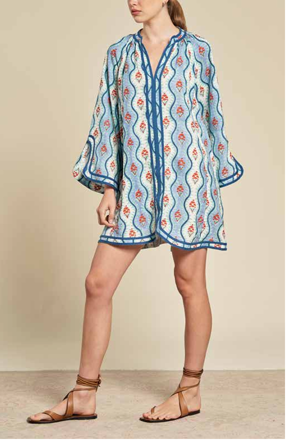 Hannah Lumi Dress in Horizon