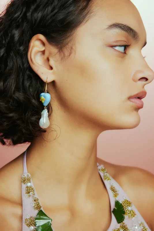Alemais Encanto Beaded Drop Earrings