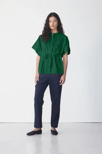 Foemina Peta Shirt in Emerald