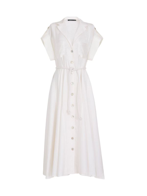 No Pise La Grama Guayaba Maxi Dress in Off White