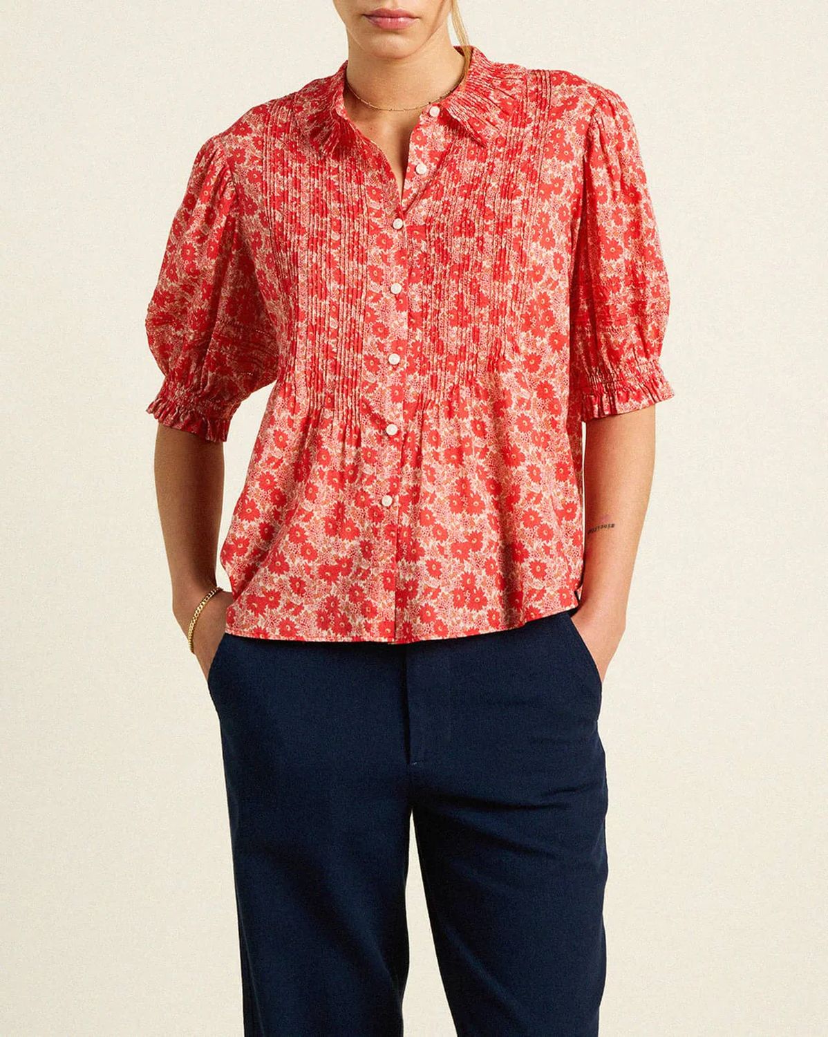 Trovata Jess Blouse in Bisou Daisy