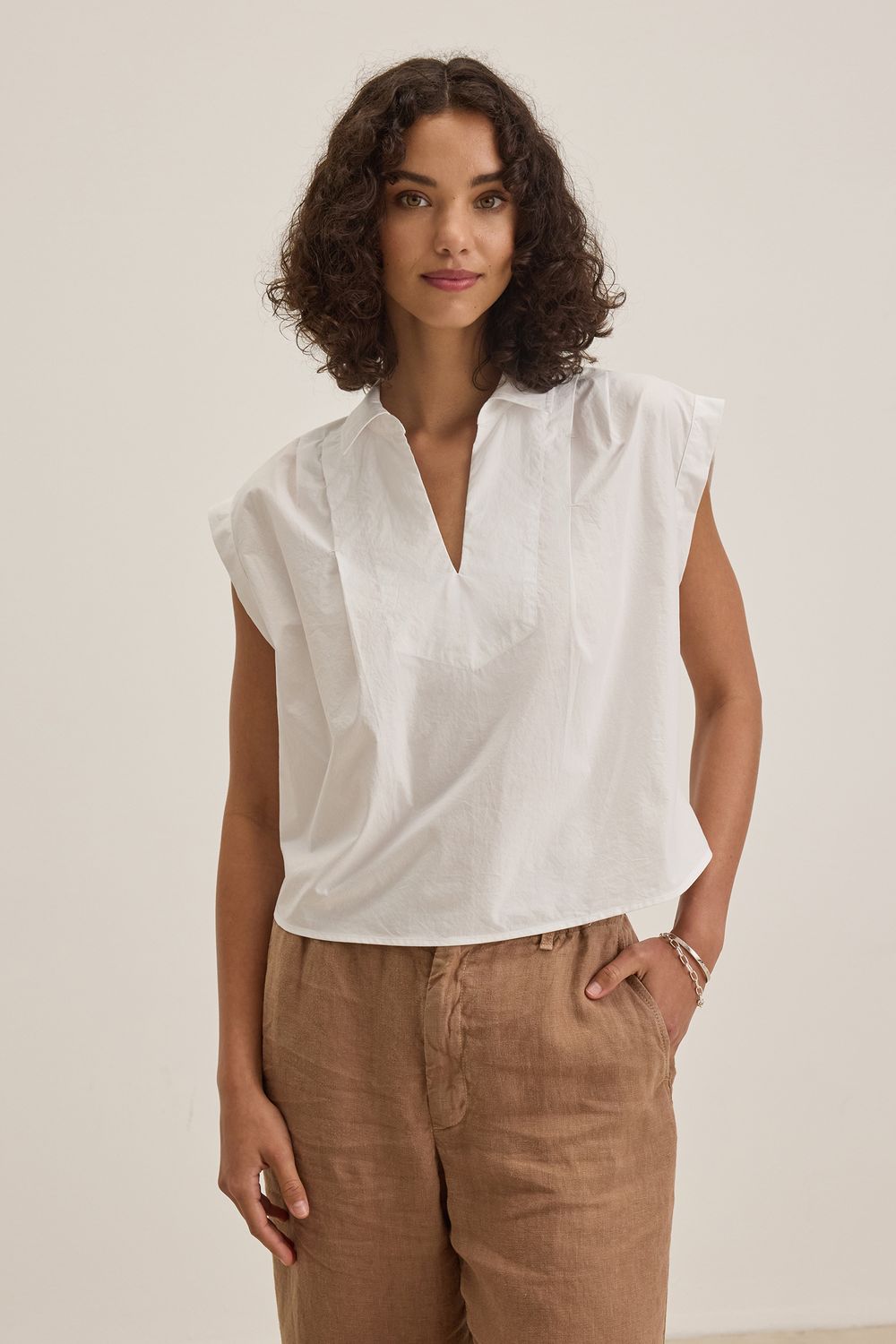 Velvet Florence Top in White