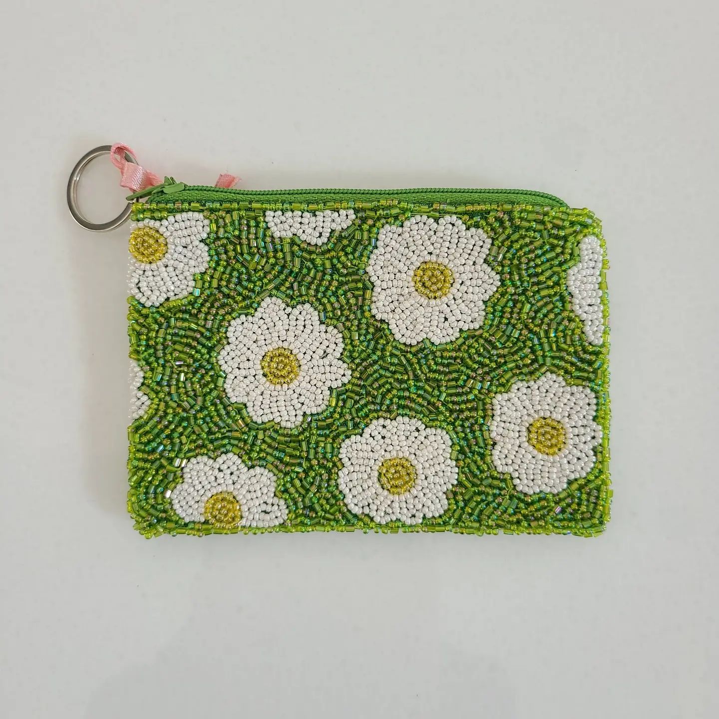 Tiana NY Lime Daisy Change Purse
