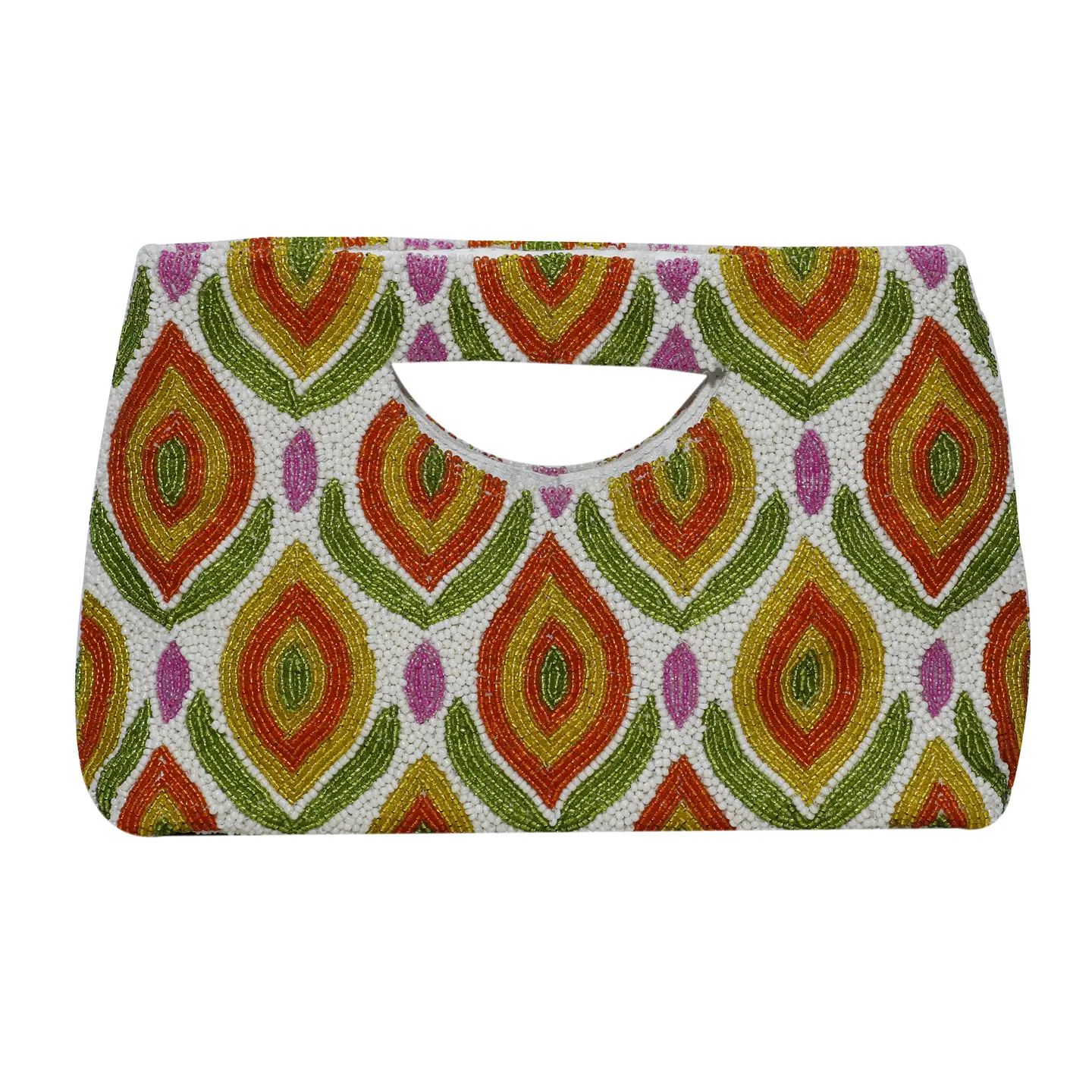 Tiana NY Met Orange Clutch