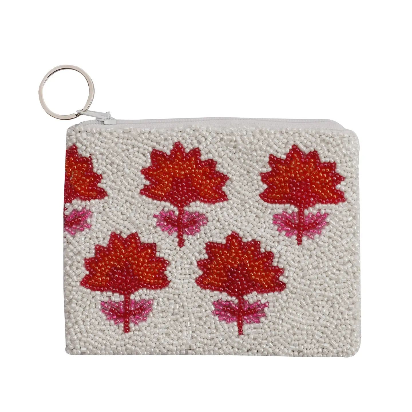 Tiana NY Red Floral Change Purse