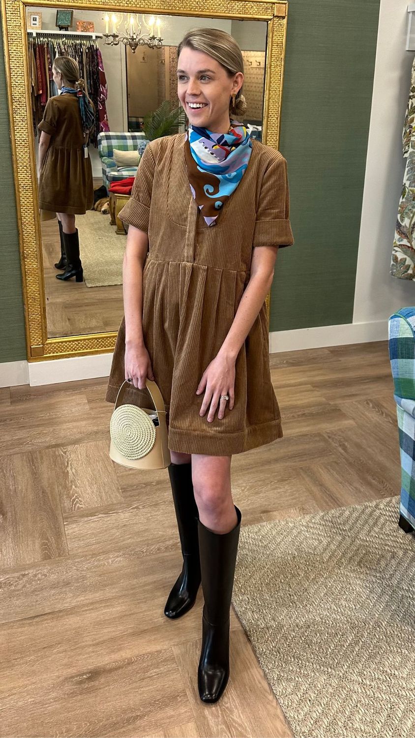 Foemina Bae Dress in Camel