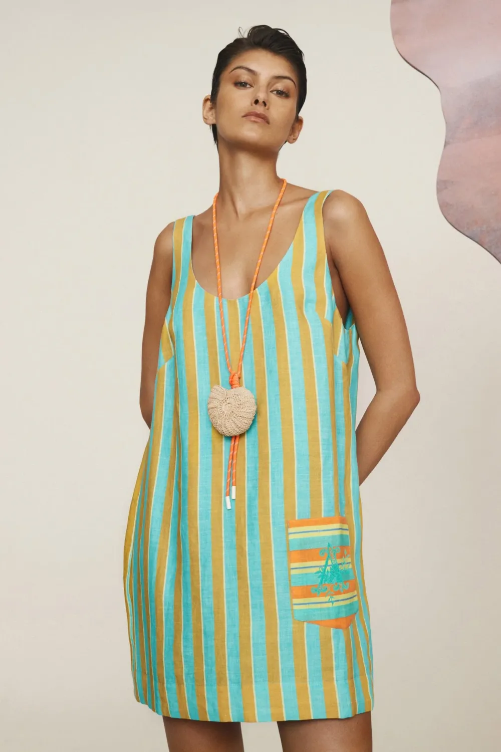 Alemais Rosanna Mini Dress in Multi
