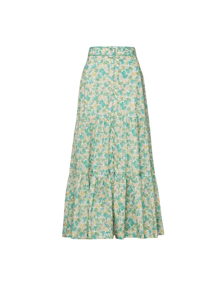 ByTiMo Cotton Party Skirt in Anemone