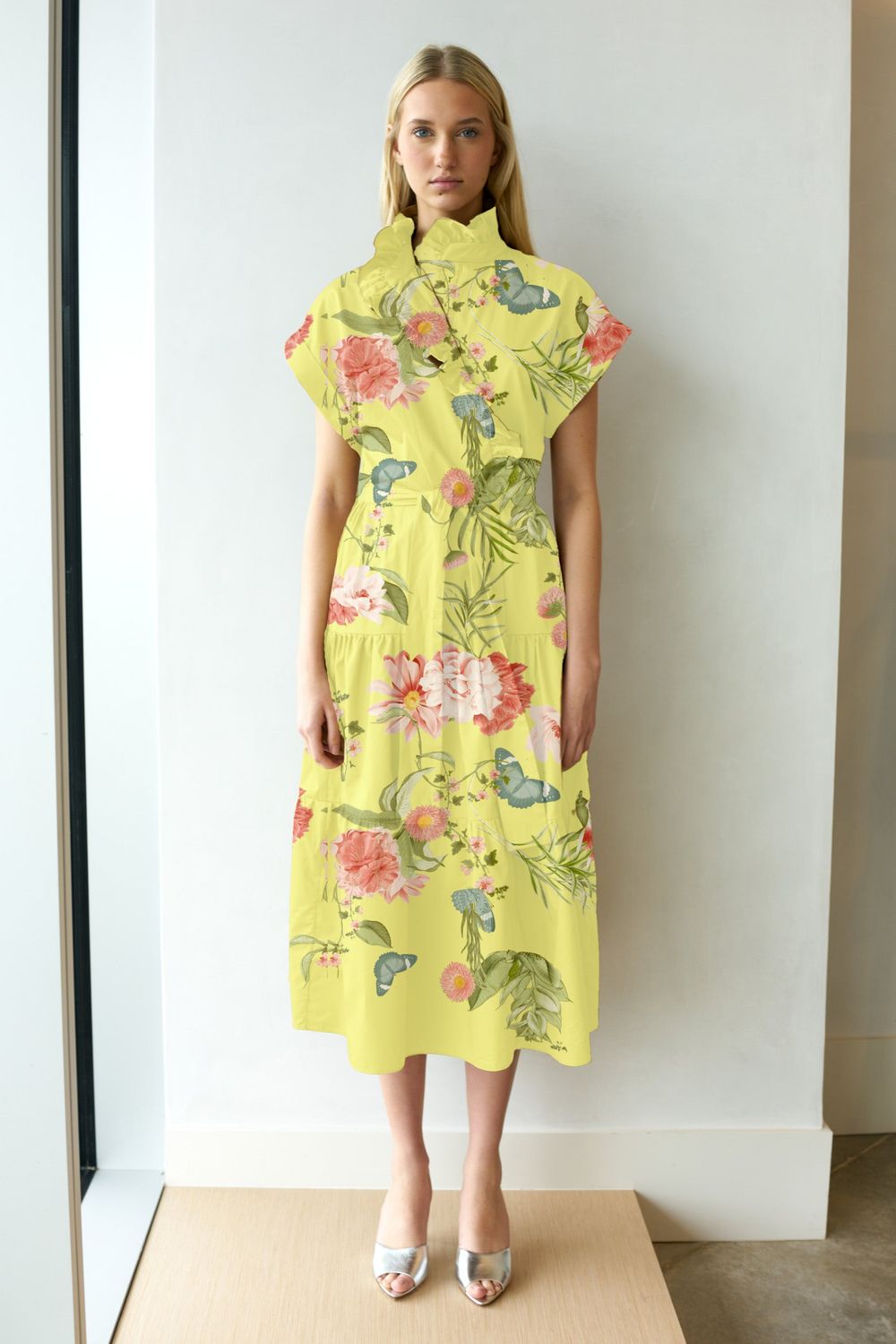 Christy Lynn Estella Dress in Monarch Yellow