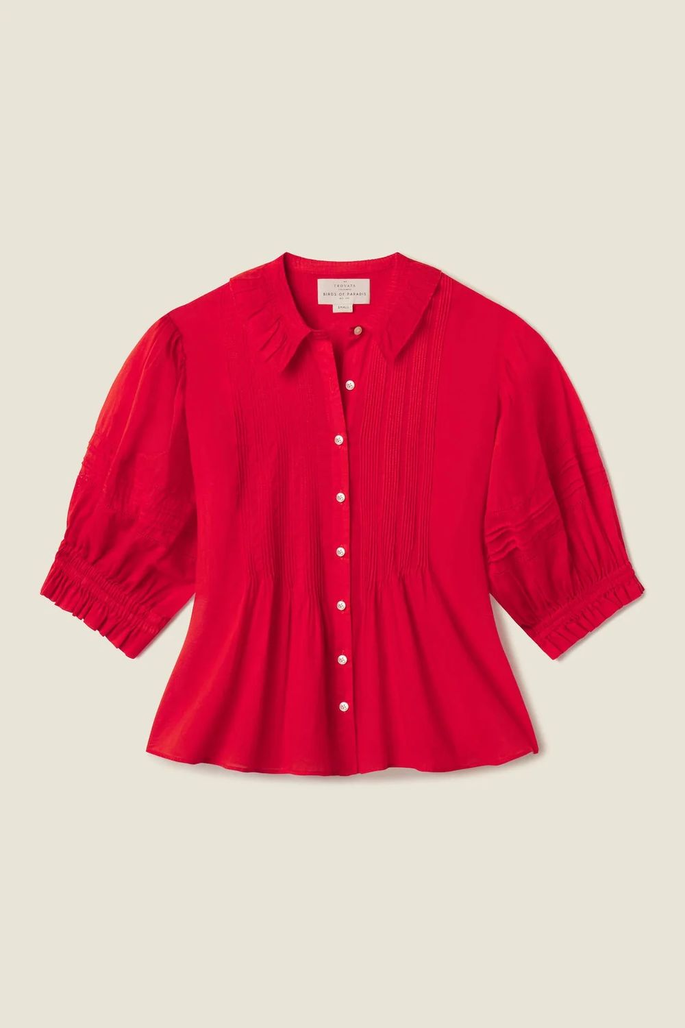 Trovata Jess Blouse in Tomato
