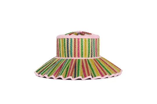 Lorna Murray Tropical Luxe Capri Hat in Candy Pink
