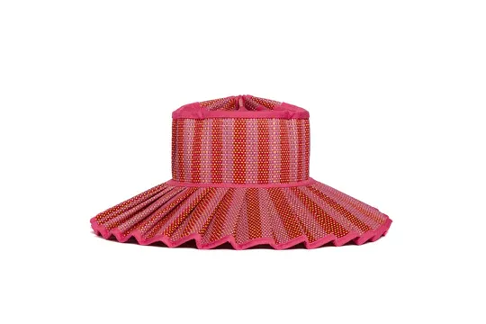 Lorna Murray Love Heart Island Capri Hat in Fushcia