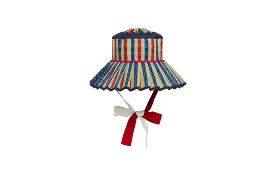 Lorna Murray Island Ravello Hat in July Stripe