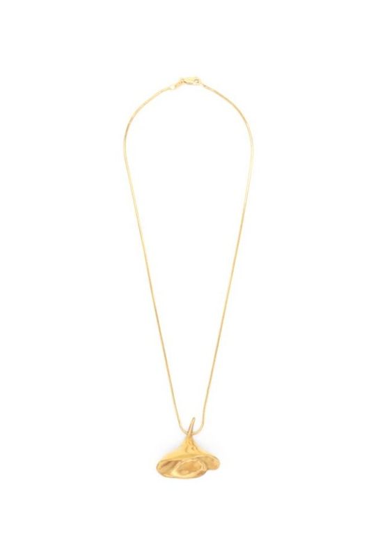 Sylvia Benson Poppy Necklace  24&quot;