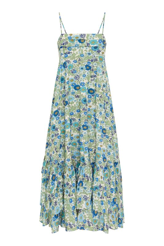 Alemais Pam Tiered Midi Dress