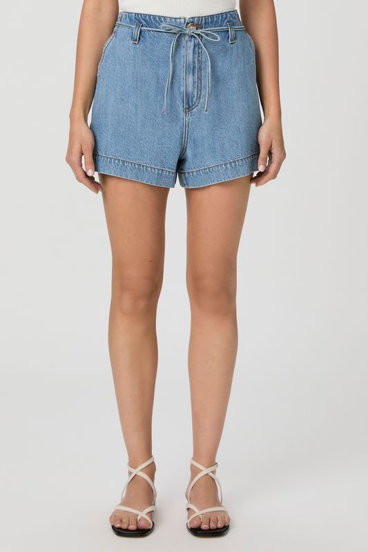 Paige Anessa Short with Waist Tie in Tranquility