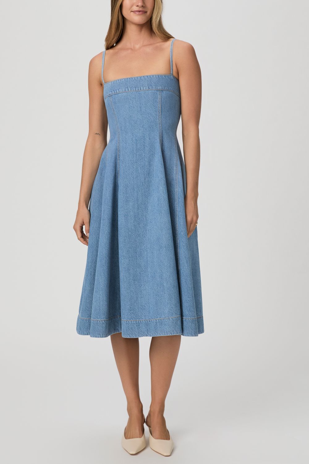 Paige Pippa Midi Dress in Serenade
