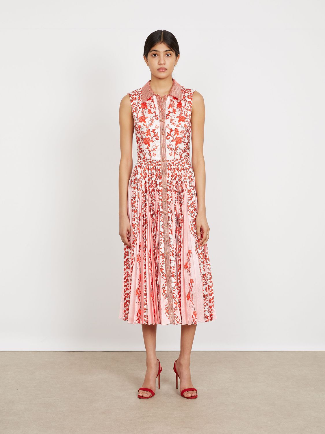 Saloni Darby Dress in Flori Vines
