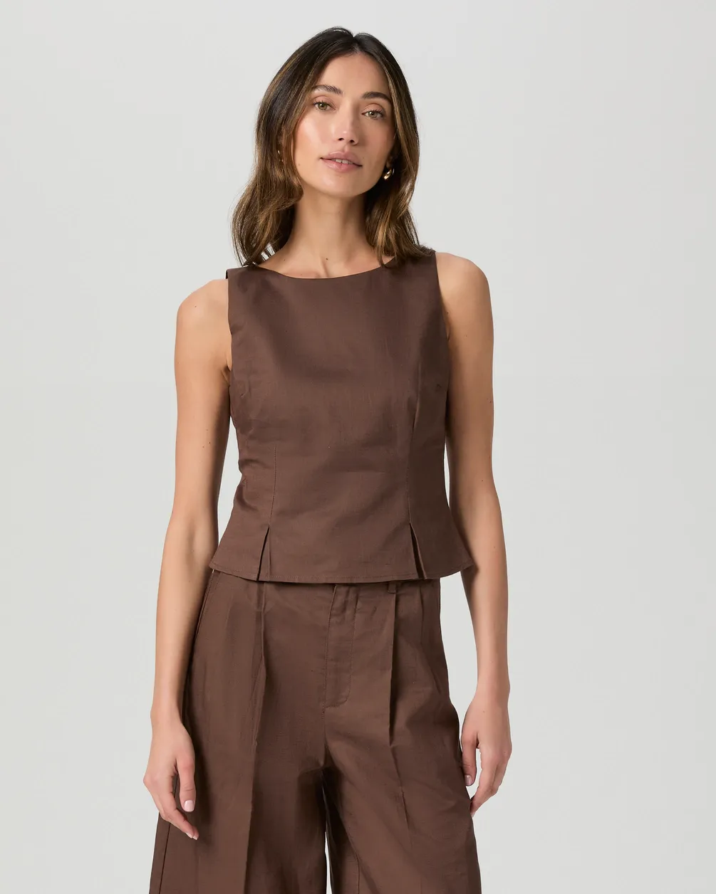 Paige Judith Top in Tamarind