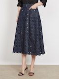Saloni Kali-B Skirtin Indigo