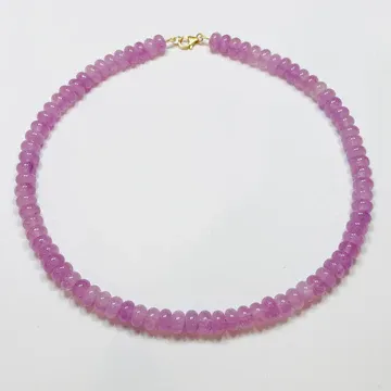 Theodosia Lavender Rose Angelite Candy Necklace