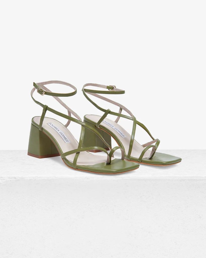 Andrea Gomez Ana Green Sandal