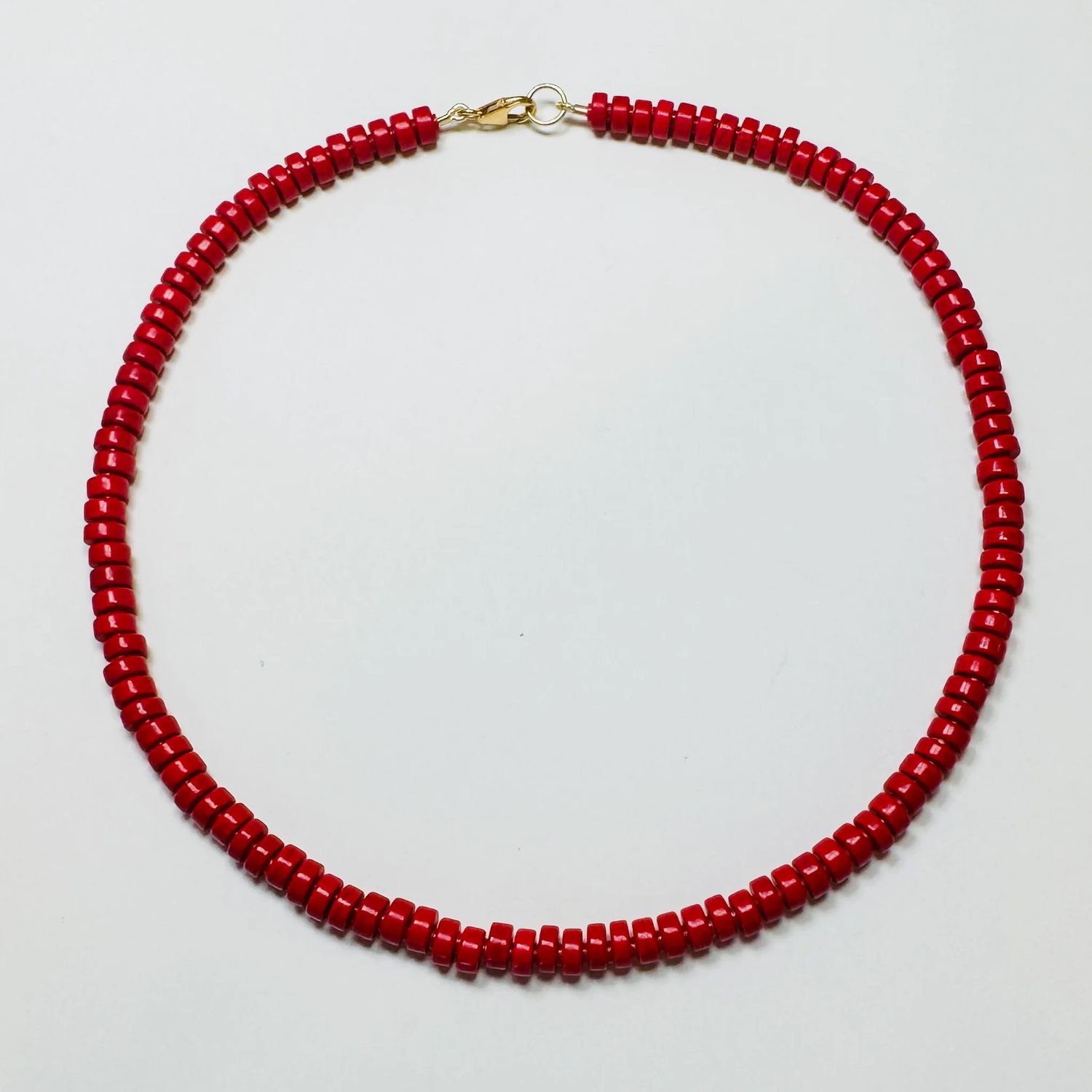 Theodosia Cherry Mini Barrel Candy Necklace