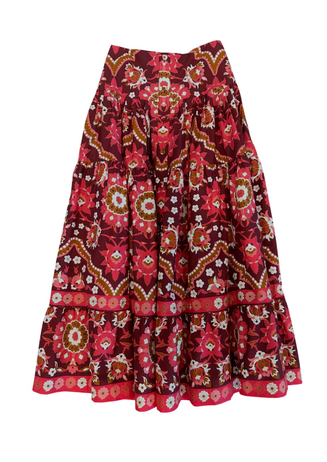 Cara Cara Margarita Skirt in Mystic Rasberry