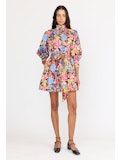 Christy Lynn Emi Dress in Carmine Floral