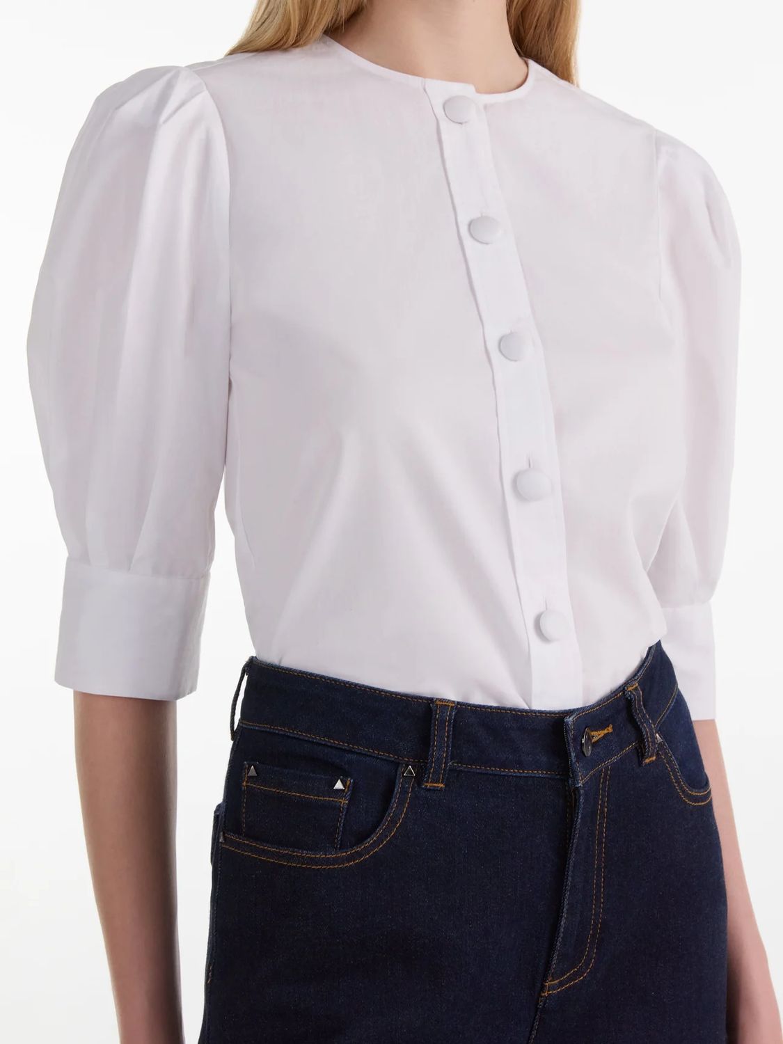 Saloni Jojo Shirt in White