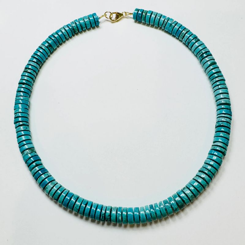 Theodosia Costa Blue Candy Necklace