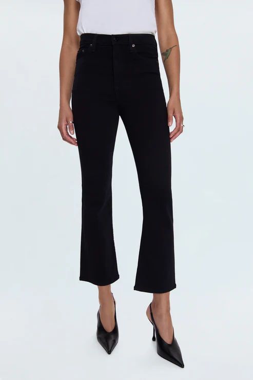 Pistola Lennon High Rise Boot Jean in Noir