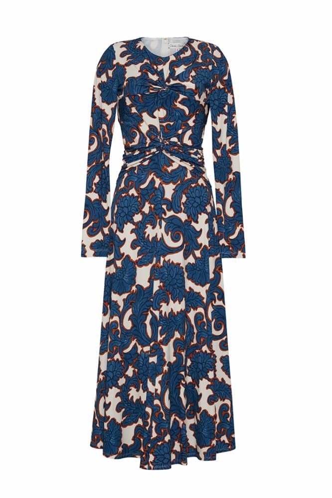 Cara Cara Alara Dress in Mystic Flora Blue