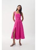 Aje Prisma Utility Midi Dress in Pink