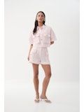 Aje Auden Short in Pastel Pink