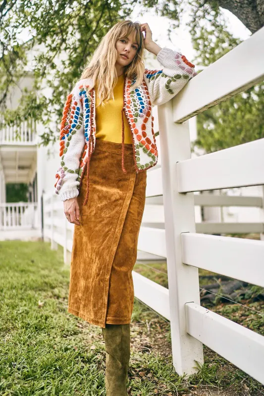 Hunter Bell Winona Skirt in Nutmeg