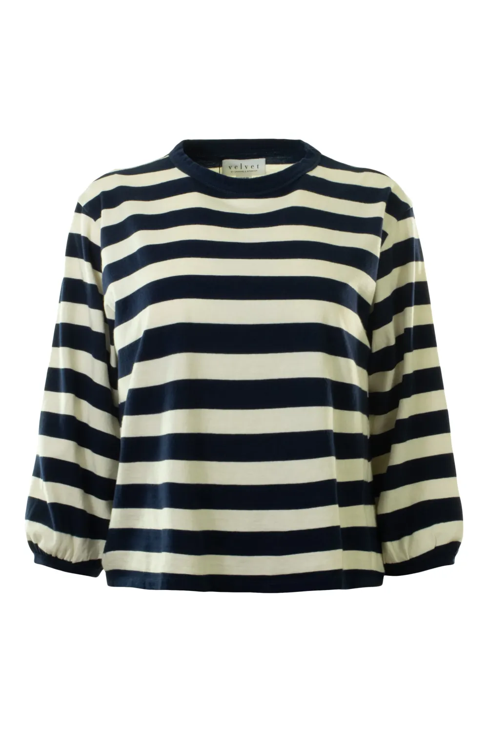 Velvet Edora07 Tee in Navy
