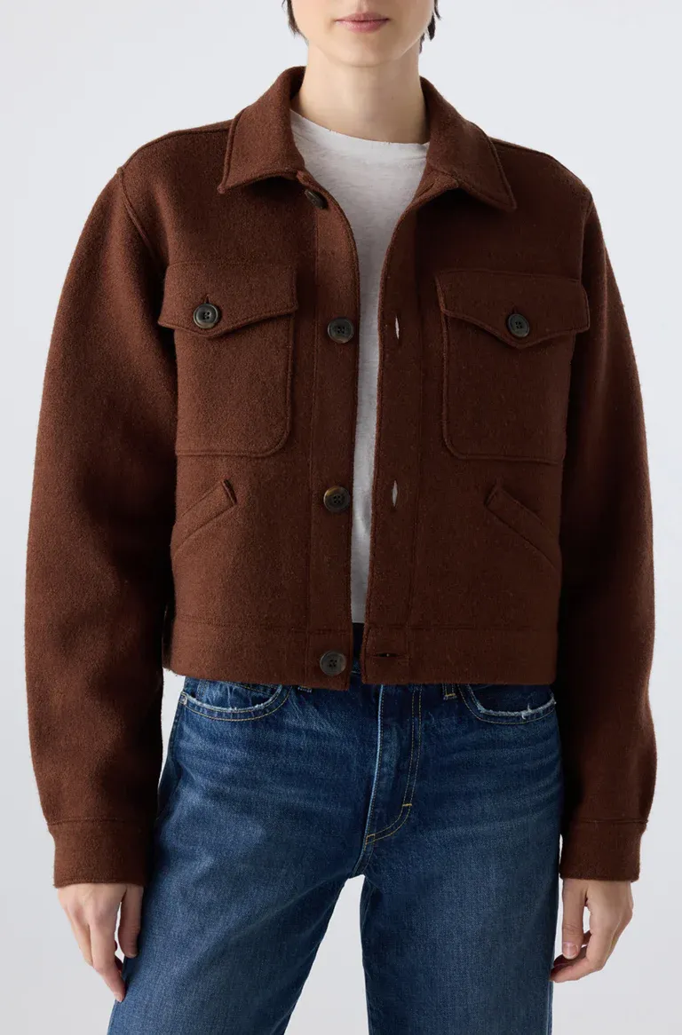 AMO Isabelle Jacket in Cocoa