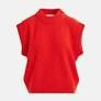 Essentiel Import Sleeveless Pullover in Santa Claus