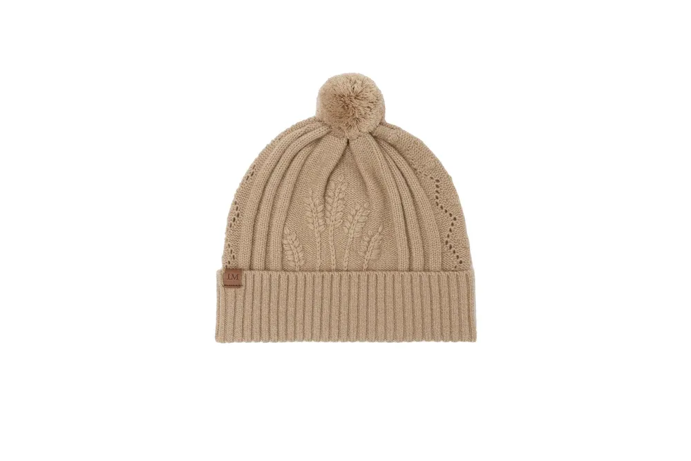 Lorna Murray Ski Chalet Beanie in Chai Latte