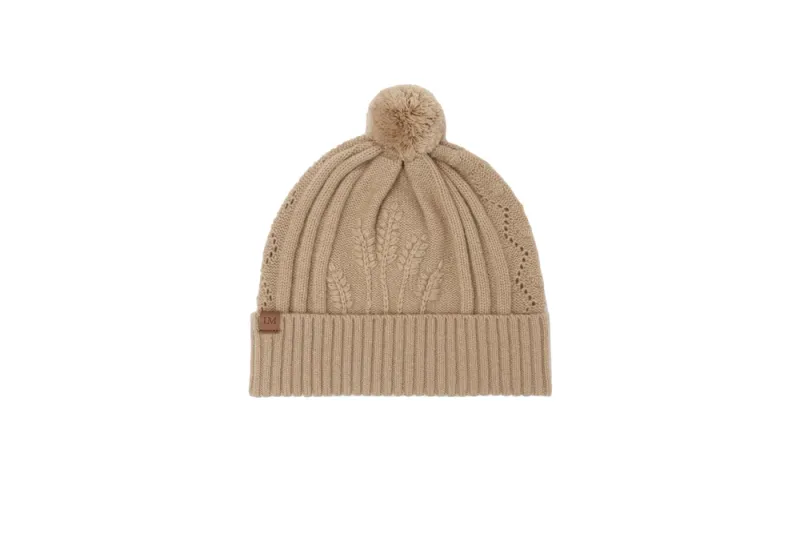 Lorna Murray Ski Chalet Beanie in Chai Latte
