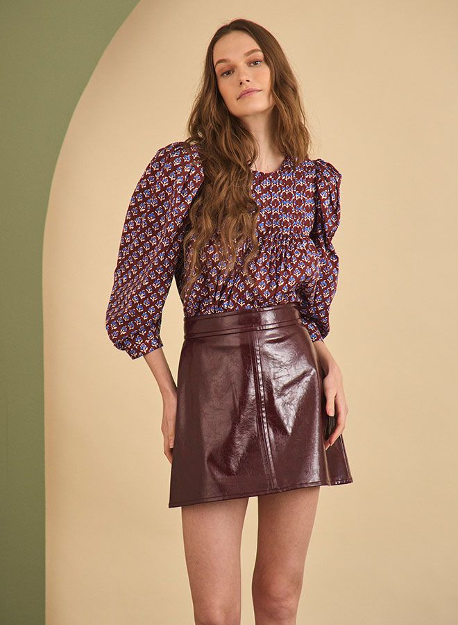 Hunter Bell Meeghan Mini in Oxblood