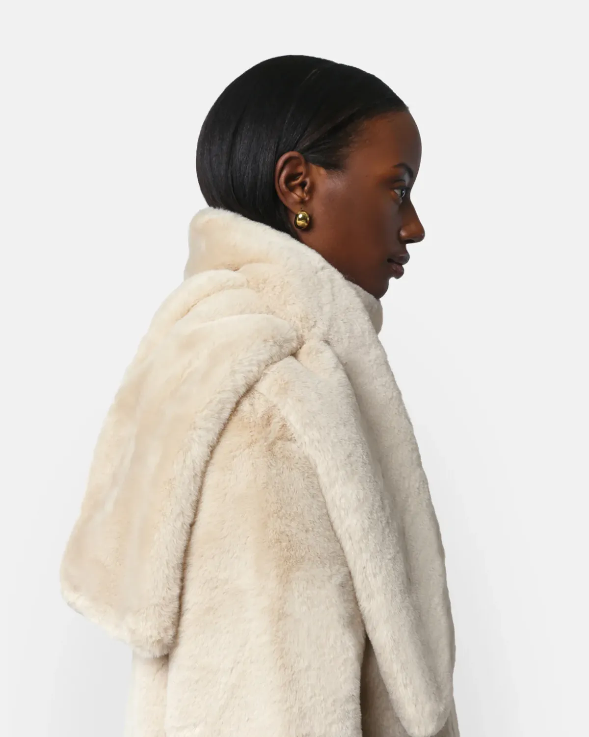 Apparis Kai Scarf in Latte