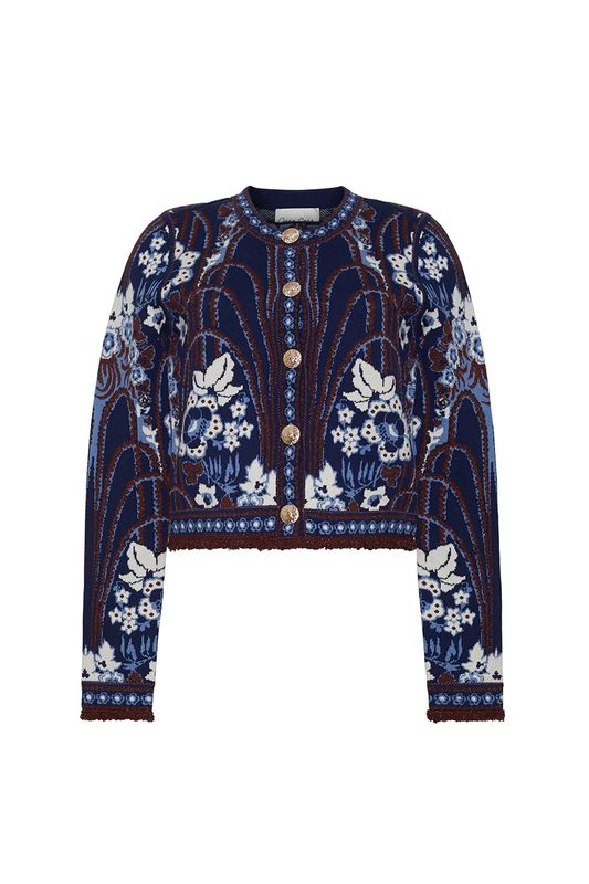 Cara Cara Livi Jacket in Fontaine Navy