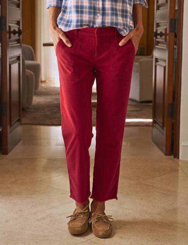 Frank &amp; Eileen The Italian Utility Pant in Holly