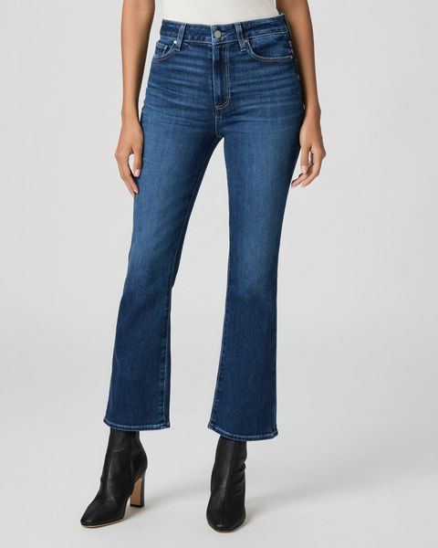 Paige Claudine High Rise Ankle Flare in Moony