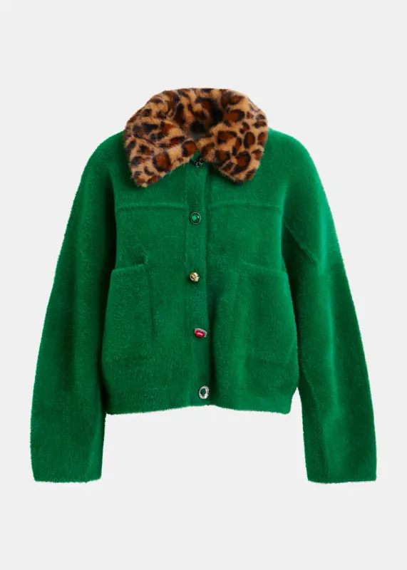 Essentiel Intention Jacket with Collar in Paula&#39;s Choice