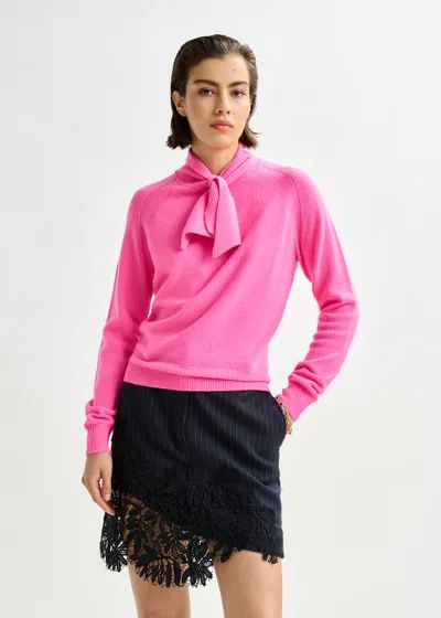 Essentiel Invited Cashmere Pullover in Pink Lady