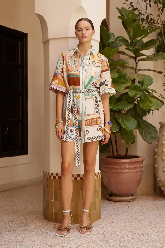 Alemais Michelle Mini Dress in Multi